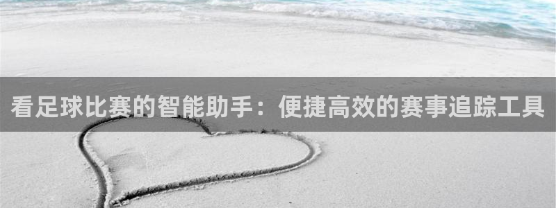  看足球比赛的智能助手：便捷高效的赛事追踪工具