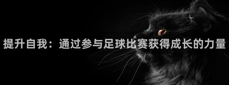  提升自我：通过参与足球比赛获得成长的力量