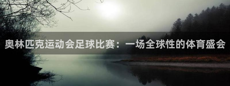 奥林匹克运动会足球比赛：一场全球性的