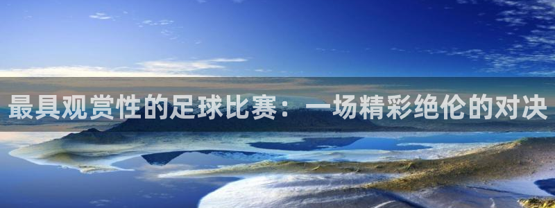 最具观赏性的足球比赛：一场精彩绝伦的对决